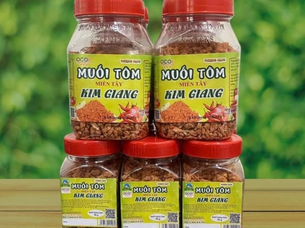 Muối tôm Kim Giang
